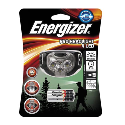 Energizer Linterna Frontal 4 Led+ 2 X Aaa(4)